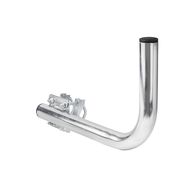 Extralink B300 | Right balcony handle | with u-bolts M8, steel, galvanized, EXTRALINK