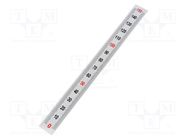 Ruler; figures vertically arranged,self-adhesive; W: 11mm ELESA+GANTER