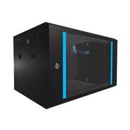 Extralink 6U 600x450 Black | Rackmount cabinet | wall mounted, EXTRALINK