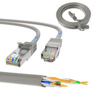 Extralink Kat.5e UTP 1m | LAN Patchcord | Copper twisted pair, EXTRALINK