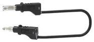 TEST LEAD, 4MM STACKABLE BANANA PLUG, 1M