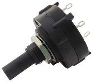 ROTARY SWITCH, 1P, 2POS, 2.5A, 125VAC