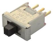 SLIDE SWITCH, SPDT, 0.4VA, 20V, THT