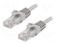 Patch cord; RJ45 plug,both sides; F/UTP; 5e; stranded; CCA; PVC LOGILINK