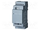 Module: extension; IN: 4; OUT: 4; OUT 1: relay; 5A; LOGO! 8 SIEMENS