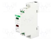 Module: voltage indicator; 10÷30VAC; 10÷30VDC; IP20; LK-714 F&F