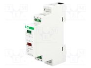Module: voltage indicator; 130÷260VAC; 130÷260VDC; IP20; LK-714 F&F
