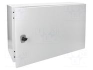Enclosure: wall mounting; X: 400mm; Y: 600mm; Z: 250mm; CS; steel EATON ELECTRIC