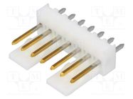 Socket; wire-board; male; KK 254; 2.54mm; PIN: 7; THT; gold-plated MOLEX