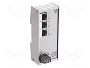 Switch Ethernet; unmanaged; Number of ports: 3; 9÷60VDC; IP30 HARTING