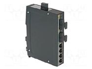 Switch Ethernet; unmanaged; Number of ports: 4; 9÷60VDC; RJ45,SC HARTING