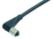 SENSOR CORD, 3P M5 R/A RCPT-FREE END, 2M