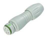 CIRCULAR CONNECTOR, RCPT, 3POS, CABLE