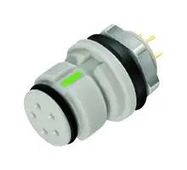 CIRCULAR CONNECTOR, RCPT, 3POS, PANEL