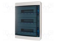 Enclosure: for modular components; IP65; white; No.of mod: 54 EATON ELECTRIC