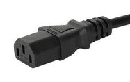 POWER CORD, IEC C13- R/A CEE 7/7, 2.5M