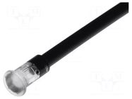 Fiber for LED; L: 305mm; round; LC; flexible BIVAR