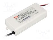 Power supply: switched-mode; LED; 60W; 15÷25VDC; 2400mA; IP30; 85% MEAN WELL