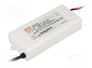 Power supply: switching; LED; 60W; 15÷25VDC; 2400mA; 180÷295VAC MEAN WELL