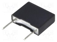 Capacitor: polyester; 4.7nF; 200VAC; 400VDC; 7.5mm; ±10%; 10x3x8mm KEMET