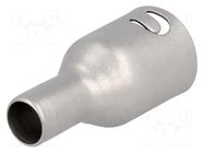 Nozzle: hot air; for soldering station; 8mm; Tip: straight; ESD JBC TOOLS