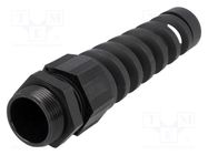 Cable gland; with strain relief; PG21; 1.5; IP68; polyamide; black HELUKABEL