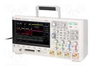 Oscilloscope: mixed signal; Ch: 4; 200MHz; 5Gsps; 4Mpts; 2n÷50s/div KEYSIGHT