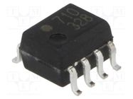 Optocoupler; SMD; Ch: 1; OUT: CMOS; 3.75kV; 25Mbps; Gull wing 8 BROADCOM (AVAGO)