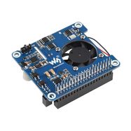 Power over Ethernet HAT (C) - PoE and 802.3af/at power overlay - for Raspberry Pi 3B+/4B - Waveshare 19445