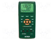 LCR meter; LCD; 20Ω,200Ω,2kΩ,20kΩ,200kΩ,2MΩ,20MΩ,200MΩ EXTECH