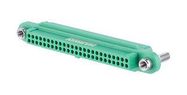 CONN HOUSING, RCPT, 50POS, 2ROW, 1.25MM