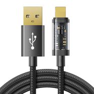Cable to USB-A / Lightning / 2.4A / 1.2m Joyroom S-UL012A12 (black), Joyroom