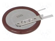 Re-battery: Li; VL2330; 3V; 50mAh; 2pin,for PCB; Ø23x3.65mm PANASONIC