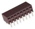 CONNECTOR, 70POS, RCPT, 2.54MM, 2ROW