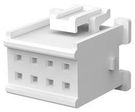 RECEPTACLE HOUSING, 8POS, 2ROW, 2.5MM