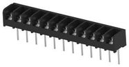 TERMINAL BLOCK, BARRIER, 12WAYS, 12AWG