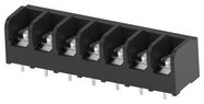 TERMINAL BLOCK, BARRIER, 7WAYS, 10AWG