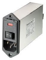 POWER ENTRY CONN, PLUG, 6A/250VAC, PANEL