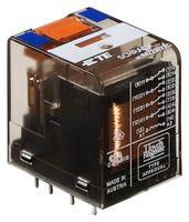 POWER RELAY, 4PDT, 6A, 24VDC, THT