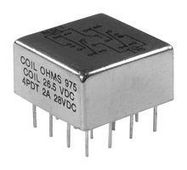 POWER RELAY, 4PDT, 2 A, 26.5VDC, THT