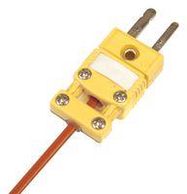 THERMOCOUPLE CONNECTOR, K TYPE, PLUG