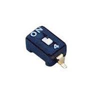 DIP SWITCH, SPST-NO, 0.1A, 6V, SMD