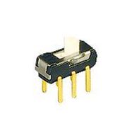 SLIDE SWITCH, SPDT, 0.2A, 12VDC, TH