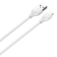 USB to Lightning cable LDNIO LS542, 2.1A, 2m (white), LDNIO