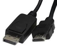 CABLE, DISPLAYPORT-HDMI PLUG, 1M