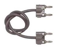 TEST LEAD, DOUBLE BANANA PLUG, 1.219M