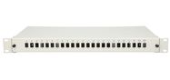 Extralink 24 Core V2 | Patch panel | 24 port, white, EXTRALINK
