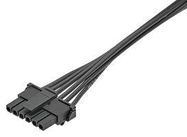 CABLE ASSY, 6POS, RCPT-RCPT, 1M