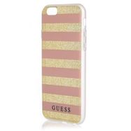 Guess GUHCP6STGPI iPhone 6/6S pink hardcase Ethnic Chic Stripes 3D, Guess