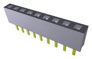 CONNECTOR, RCPT, 9POS, 1ROW, 2MM